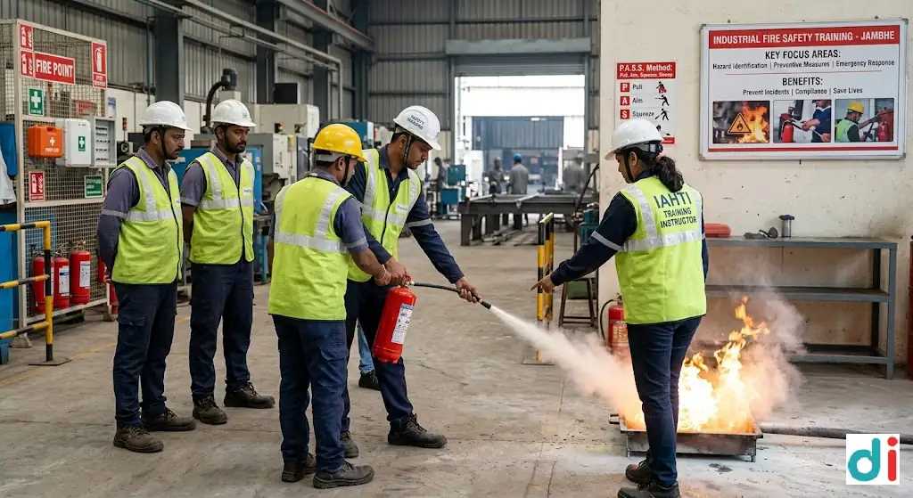 Trusted industrial fire safety course in Jambhe 2026 | International Advanced Health Training Institute