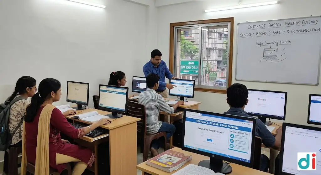 Trusted Internet Usage Training in Haridevpur 2026 | Techyscool Computer School