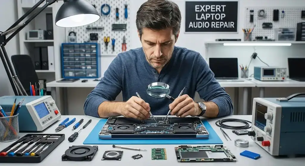 Trusted Laptop Speaker Repair Near Garia Station | Lap Technology