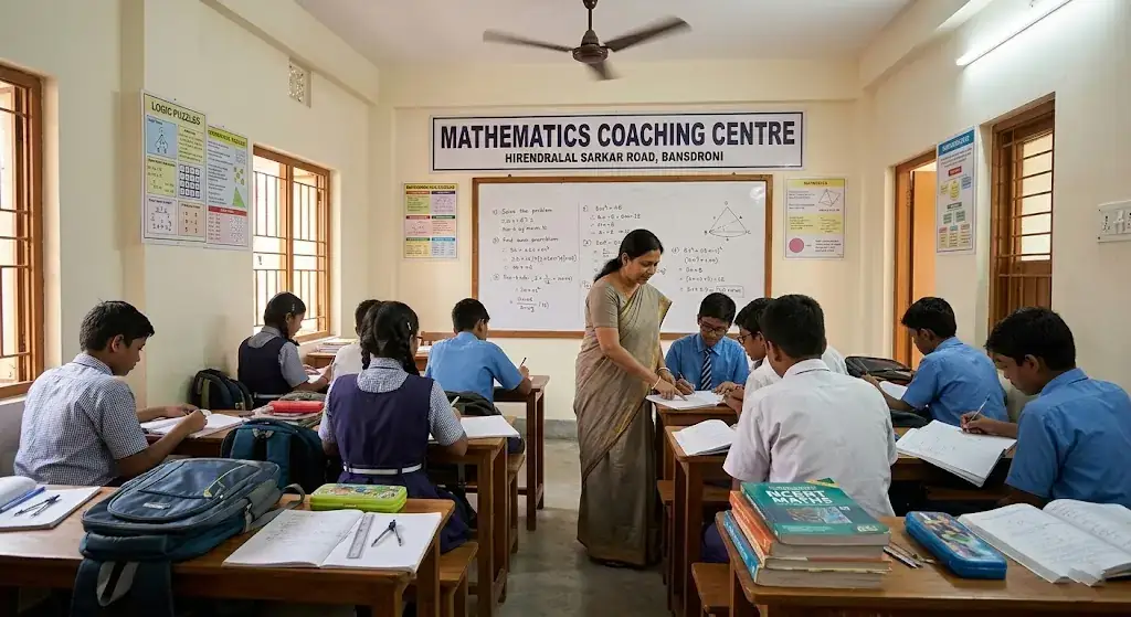 Trusted Math Coaching for School Students Near Bansdroni 2026 | Mathematics Coaching Centre