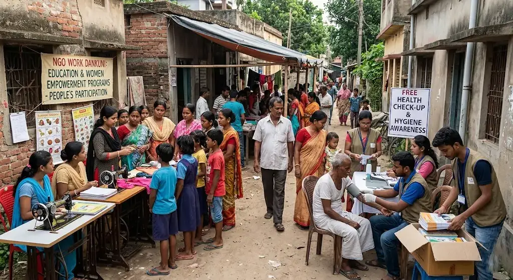 Trusted NGO Activities in Library Para Station Road North Dankuni Hooghly | People’s Participation