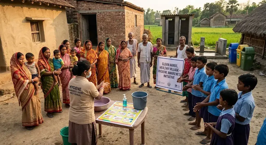 Trusted NGO for Hygiene Awareness in Library Para Station Road North Dankuni | People’s Participation