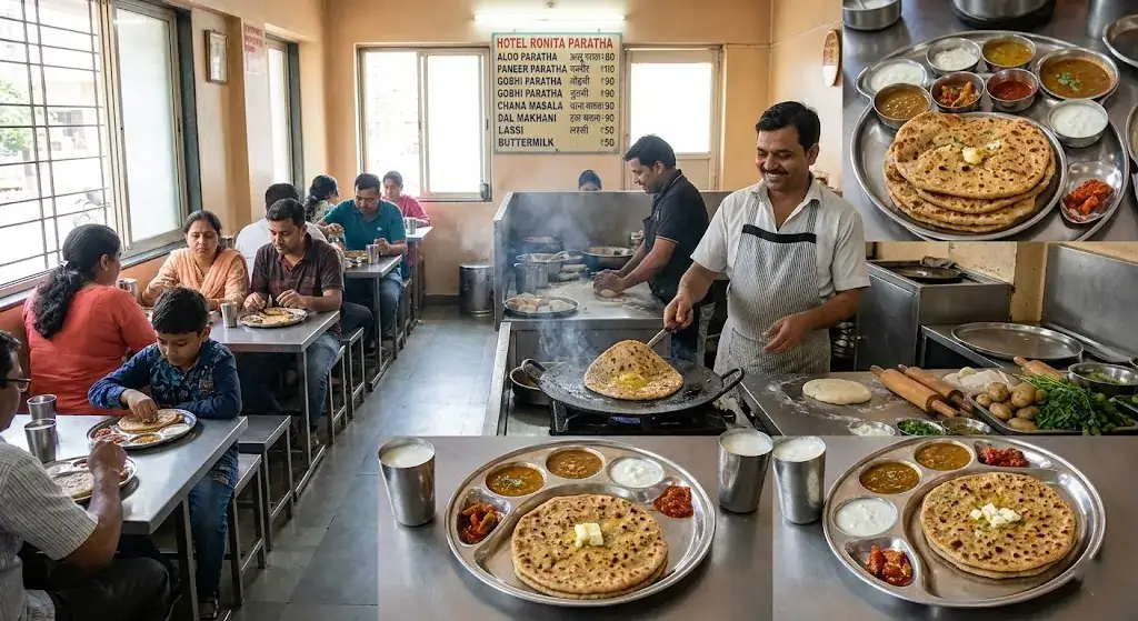 Trusted North Indian Paratha Place in Vishwakarma Nagar Pashan 2026 | Hotel Ronita Paratha