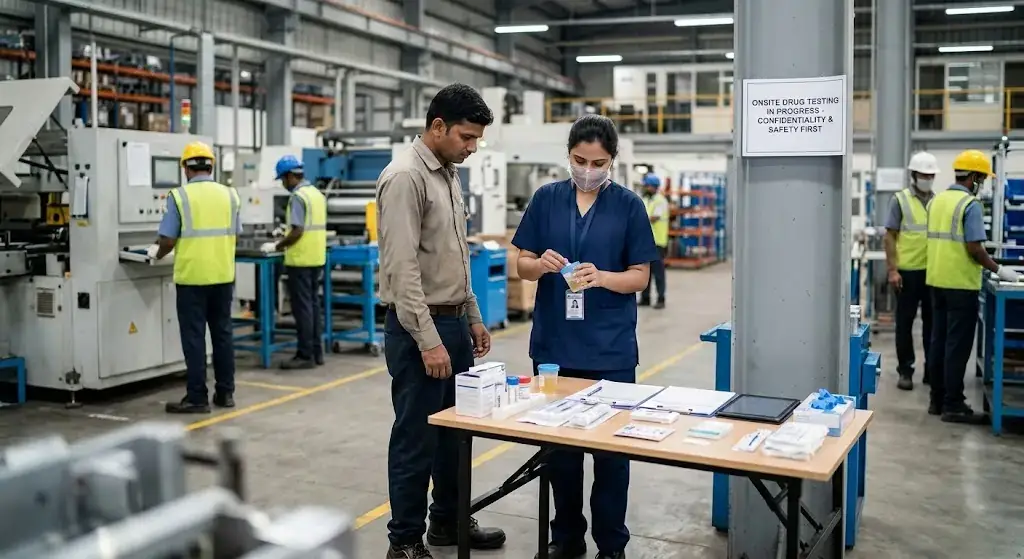 Trusted Onsite Drug Testing for Companies in Green Ville | BMSF Industrial Health and Safety Clinic