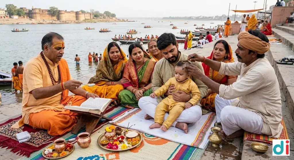 Trusted Pandit Booking for Mundan Ceremony near Sangam Marg 2026 | Prayagraj Pandit Booking