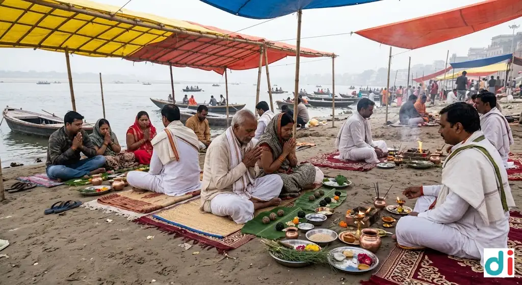 Trusted Pandit Booking for Tripindi Ritual near Sangam Marg 2026 | Prayagraj Pandit Booking