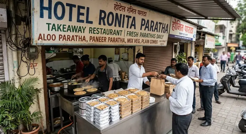 Trusted Paratha Takeaway Restaurant in Pashan Sus Road 2026 | Hotel Ronita Paratha