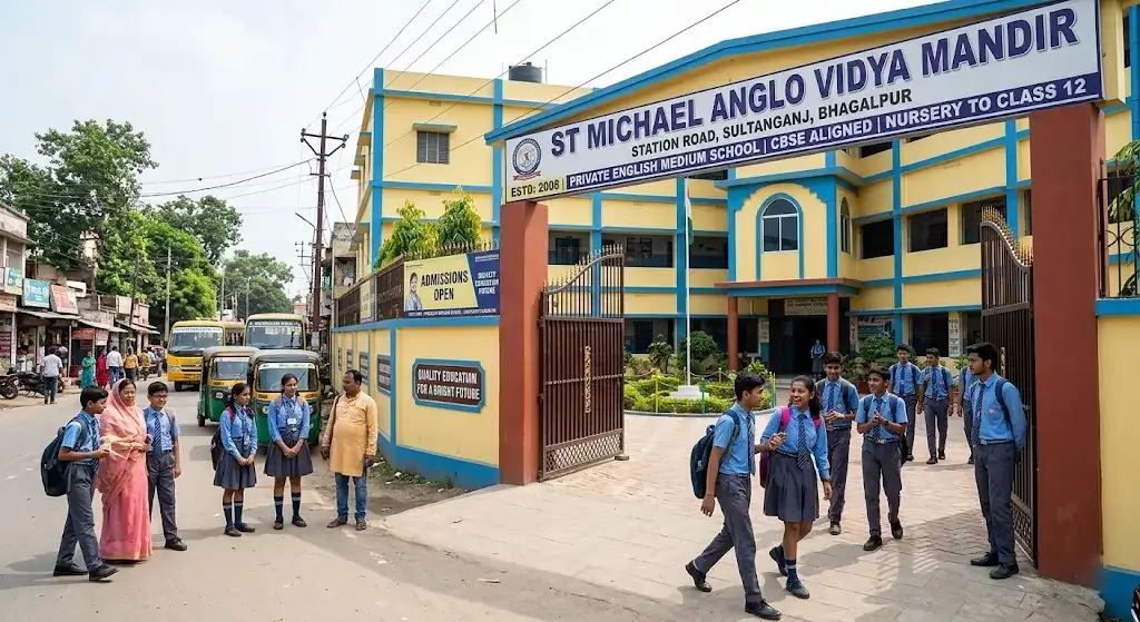 Trusted Private School in Station Road Sultanganj Bhagalpur 2026 | St Michael Anglo Vidya Mandir