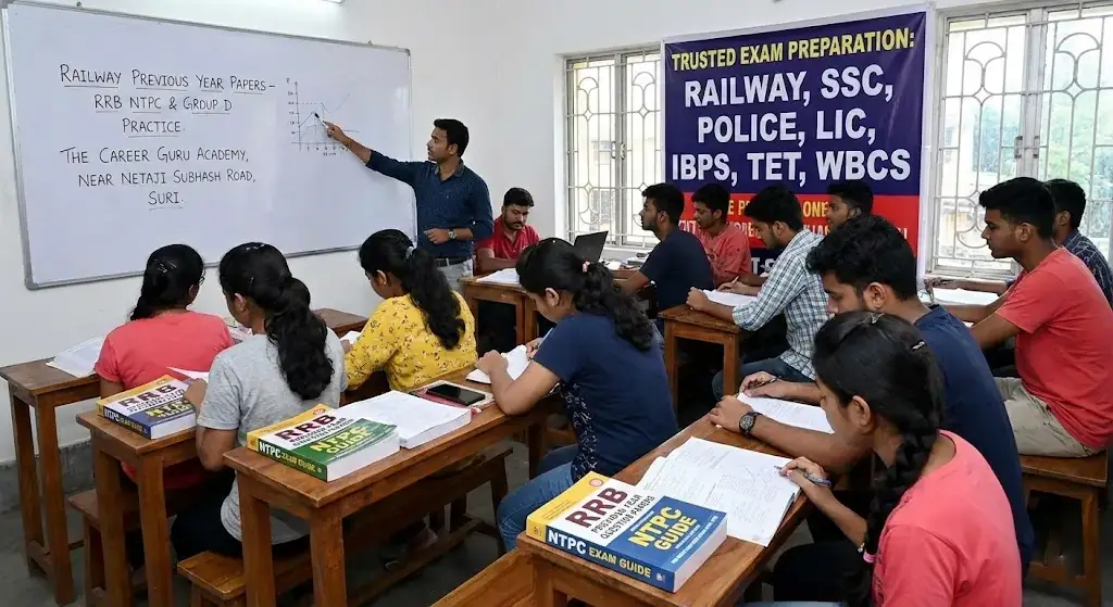 Trusted Railway Previous Year Papers in Suri | The Career Guru Academy
