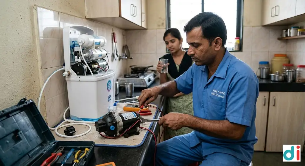 Trusted RO pump repair near RPS Tower Lohegaon 2026 | Aqua Amrut Sales And Services