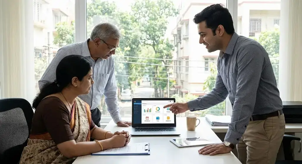 Trusted Secure School ERP Software Kolkata 2026 | Schoolingkey
