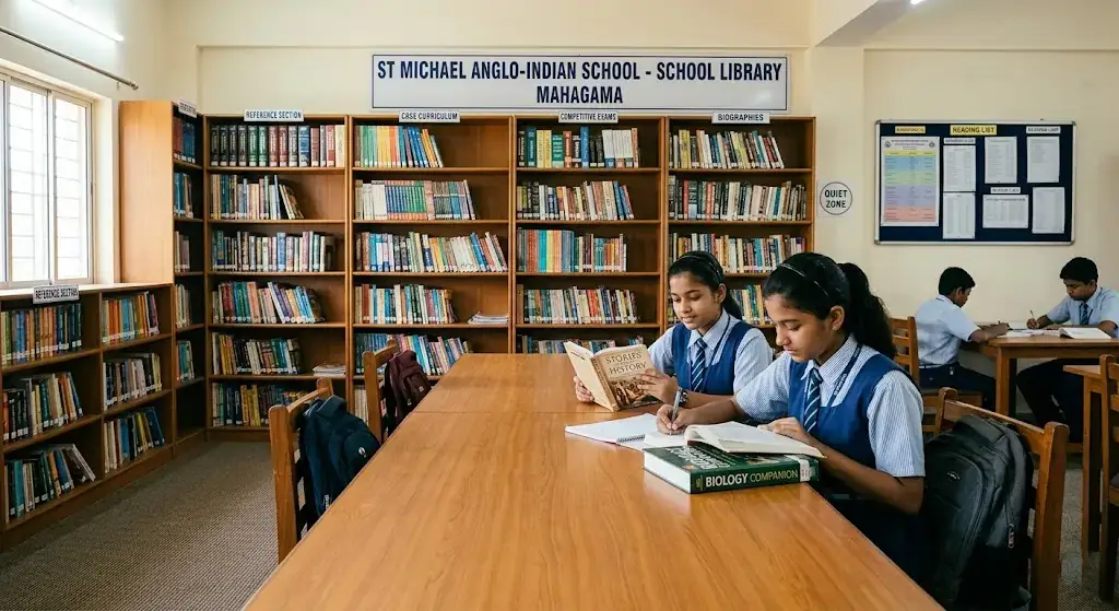Trusted School with Library Facility near Mohanpur Mahagama 2026 | St Michael Anglo-Indian School