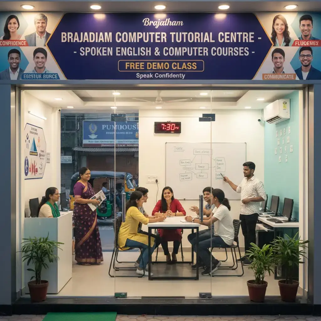 Trusted Spoken English Demo Putiary | Brajadham Computer Tutorial Centre