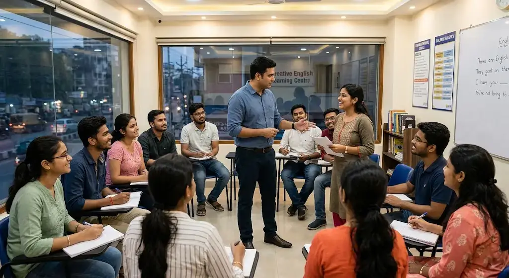 Trusted Spoken English Evening Classes Near Garia 2026 | Creative English Learning Centre