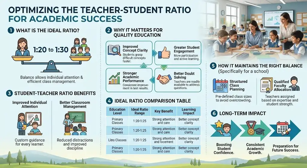 Trusted Teacher Student Ratio School near Mohanpur 2026 | St Michael Anglo-Indian School