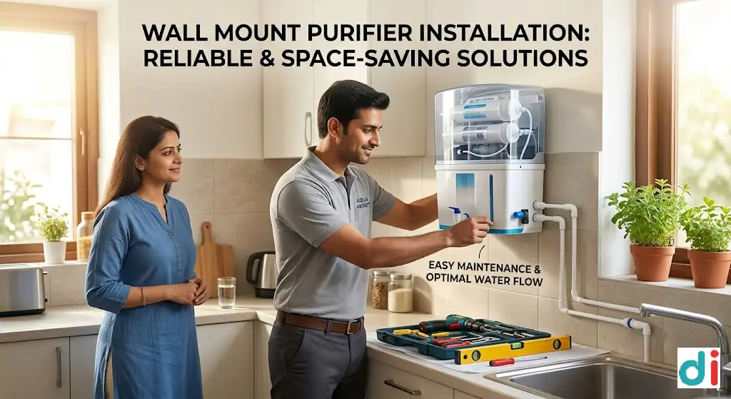 Trusted wall mount purifier installation in RPS Tower Lohegaon 2026 | Aqua Amrut Sales And Services