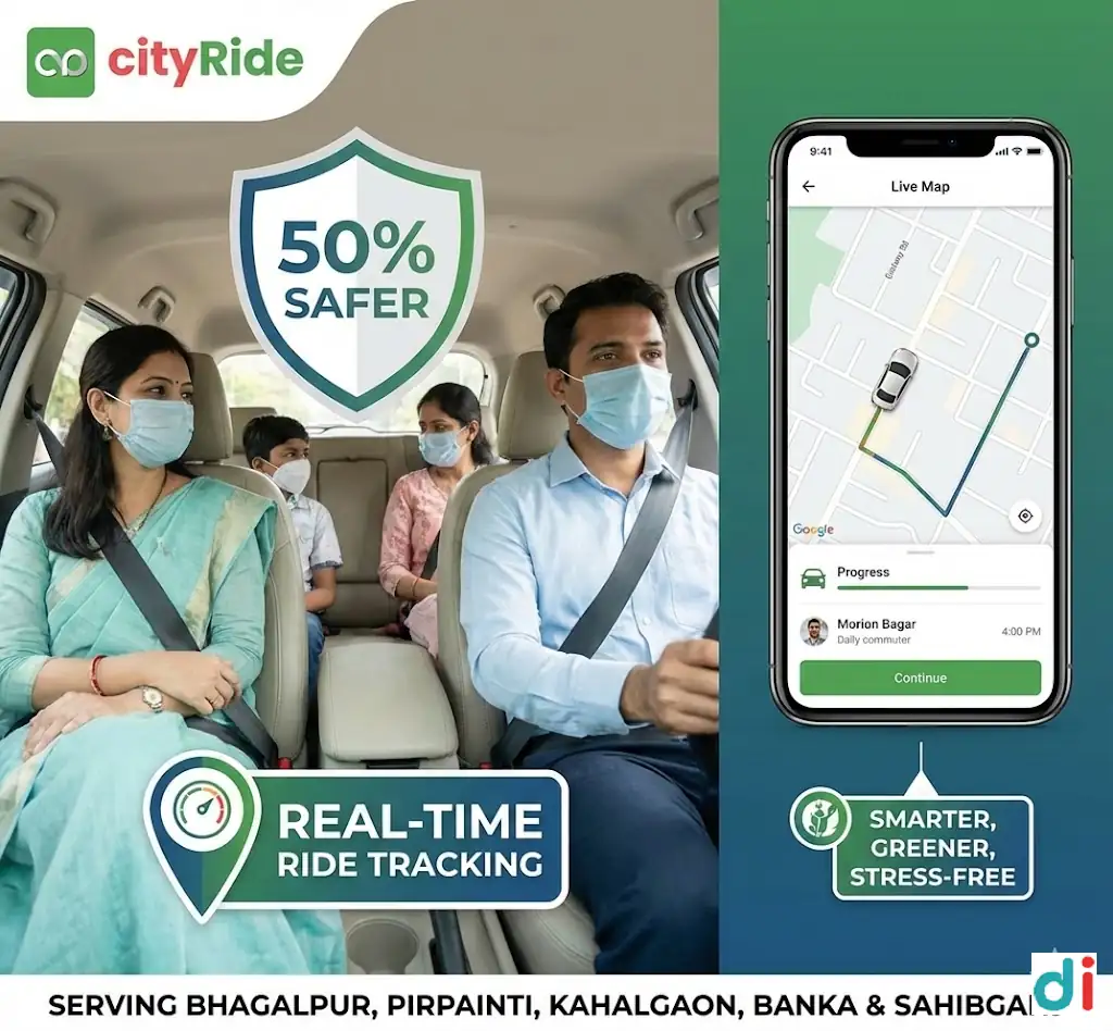 Save Up to 20% on Safe Cab Booking with Real-Time Live Tracking – CityRide.city