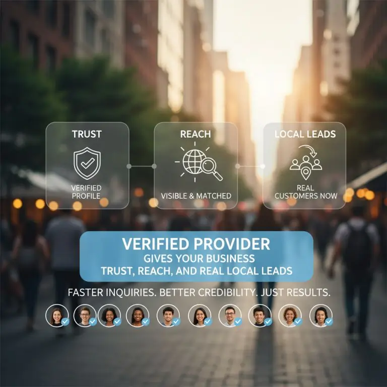 Verified Business Badge — Get Trust and Instant Local Leads