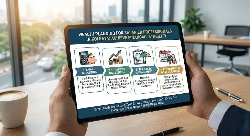 Wealth Planning for Salaried Professionals – Long-Term Security Guide | Sushovan Mal – Relationship Bank Manager
