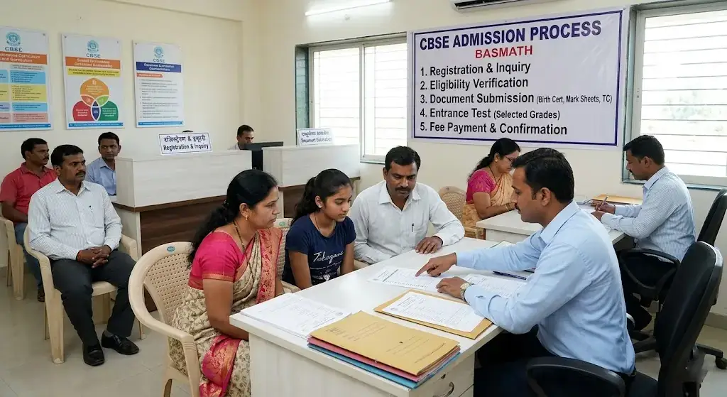 What is the Best CBSE Admission Process in Basmath | Indura English School